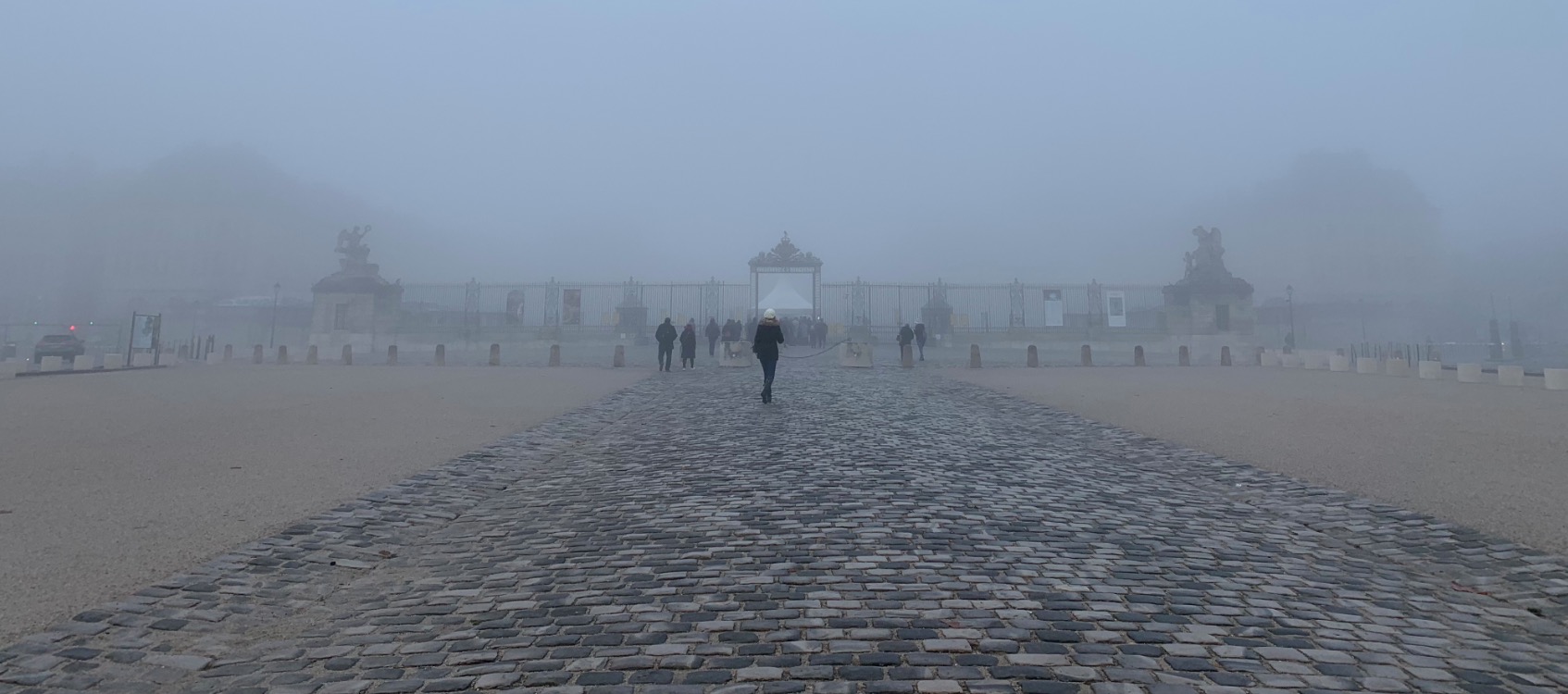 霧中的凡爾賽宮